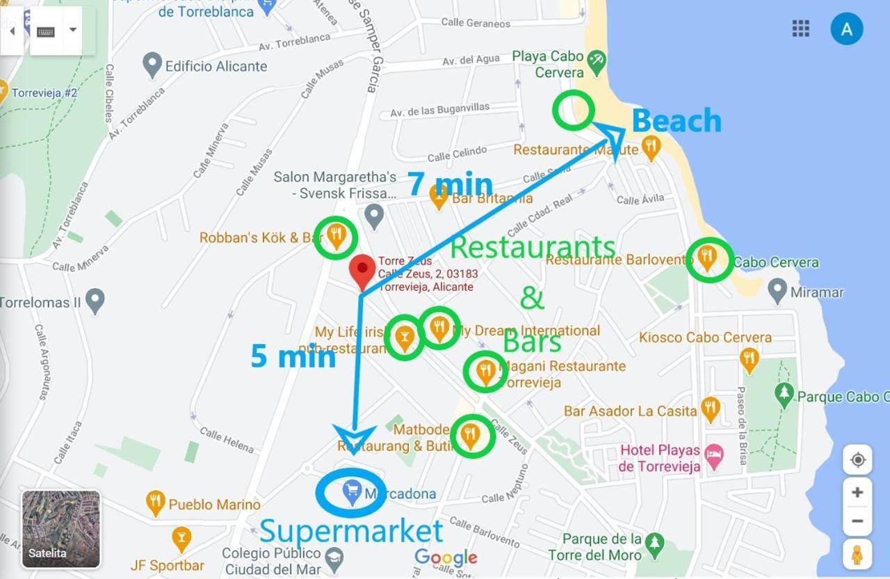 Apartamento Torre Zeus, La Mata, Torrevieja Kültér fotó